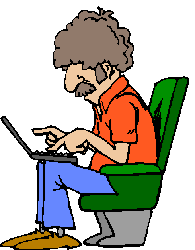Computer guy at a laptop